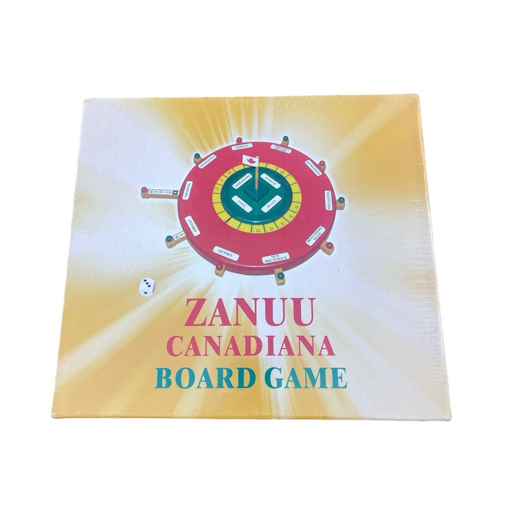 ZANUU Canadiana Board Game FACTORY SEALED Vintage RARE